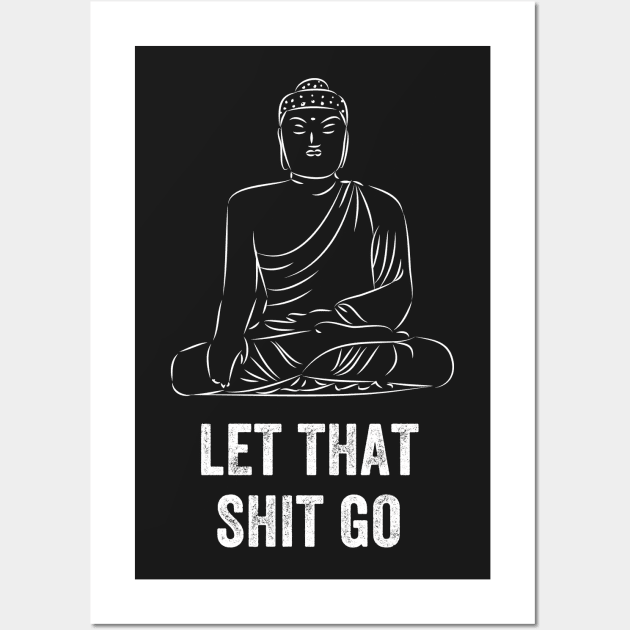 Buddha - Let that shit go - Sac fourre-tout éco - The