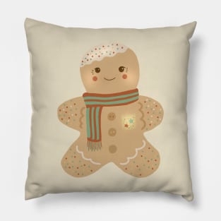 Christmas Gingerbread Cookie Pillow