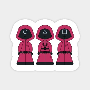 Comicones Squid Game - Three Guards Magnet