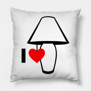 Brick Tamland I Love Lamp Pillow