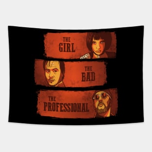 The girl, the bad and the professional Tapestry