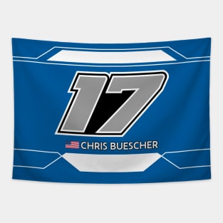 Chris Buescher #17 2023 NASCAR Design Tapestry