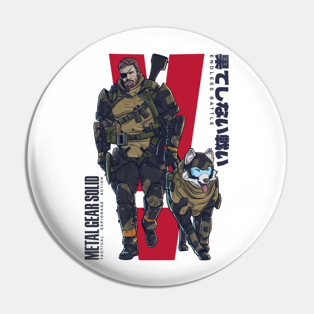 Big Boss ft. DD (Light) Pin by Vector Volt