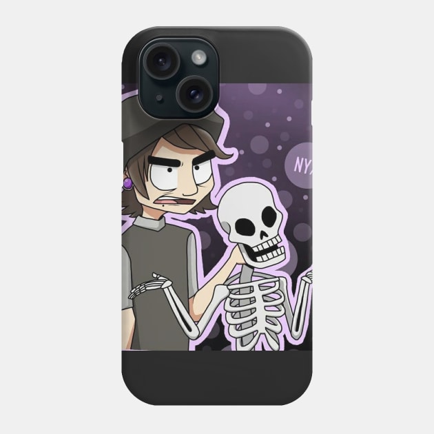 Nyx Fears Logo Tee Phone Case by NyxFears