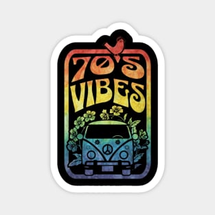 70's Vibes Retro Magnet