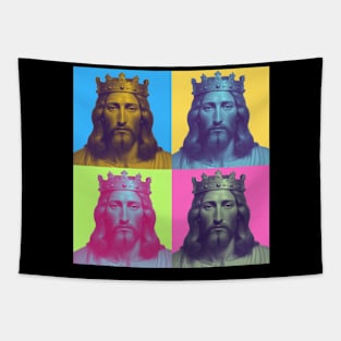 King Jesus No Other Vintage Portrait Tapestry