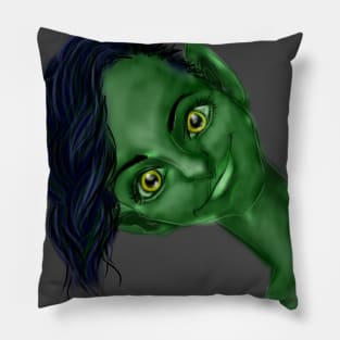 goblin girl Pillow