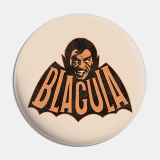 Blacula Vintage Dracula Vampire Horror Movie Pin