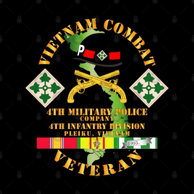 Vietnam Combat Veteran w 4th Military Police Co w 4th Infantry Division by twix123844