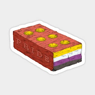 Non-Binary Pride Magnet