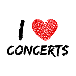 I Love Concerts T-Shirt