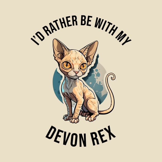 I'd rather be with my Devon Rex by pxdg