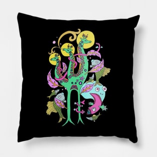 Monster Helen Rose Pillow