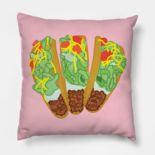 taco Pillow by courtneylgraben