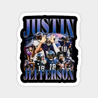 Justin Jefferson Graphic Tee Magnet
