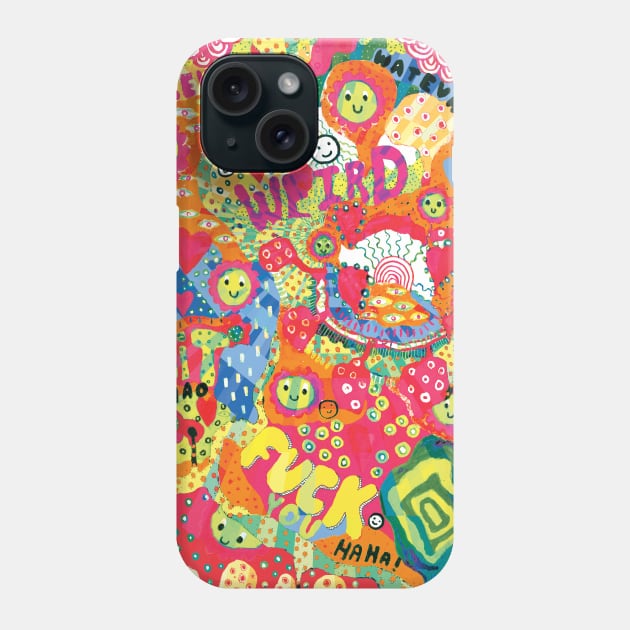 Acid Trip Phone Case by saif