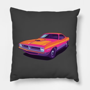 1970 Plymouth Barracuda Pillow