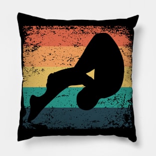 Synchronized Water Diver High Diver Pillow