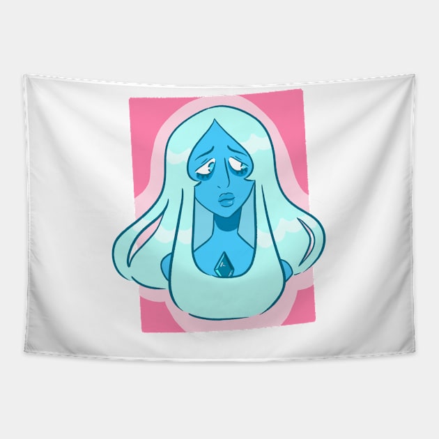 Blue Diamond Tapestry by The.Pretty.Latina