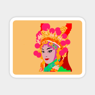 Cantonese Opera Star #3 Magnet