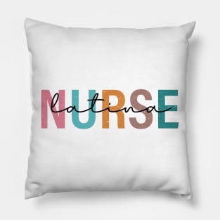 Latina Nurse gift Pillow