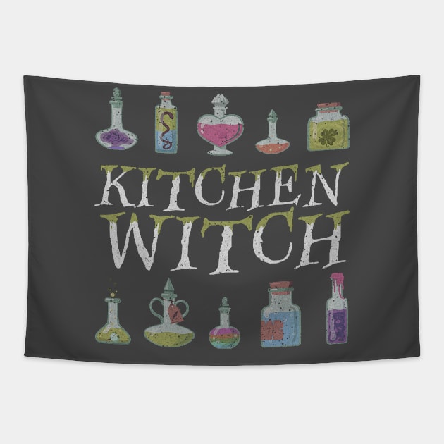 Kitchen Witch Tapestry by NinthStreetShirts