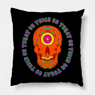 Trick or Treat Cyclops Pillow