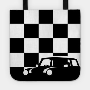 Monochrome Mini Cooper Tote