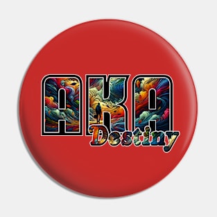 Psychedelic Destiny Pin