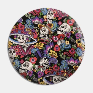 Catrina Party Pin