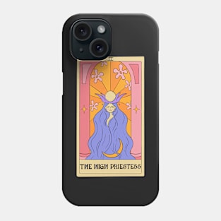 The High Priestess Tarot Card Phone Case