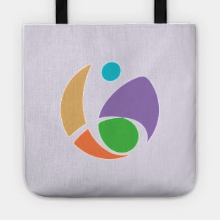 Revitalize, Rejuvenate, Energize Yourself Flying Swoosh Human Form colorful Version Tote