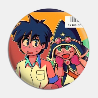 vaporwave anime aesthetic magical taruruuto kun Pin