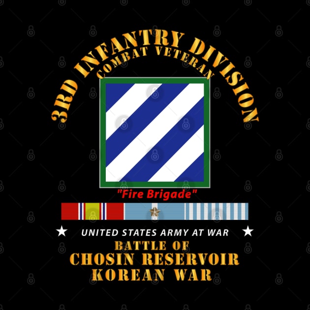 3rd ID - Battle Chosin Reservoir w KOREA War SVC by twix123844