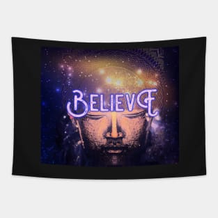 Believe In Buddha Tapestry