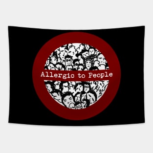 Allergic to People Tapestry