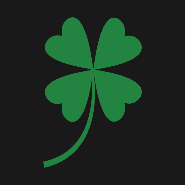 Lucky Shamrock 4 Leaf Clover by Brian Kindsvater