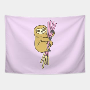 Pocky Sloth Tapestry