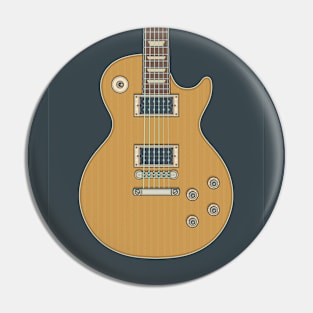 Rock Victoria Guitar Pin