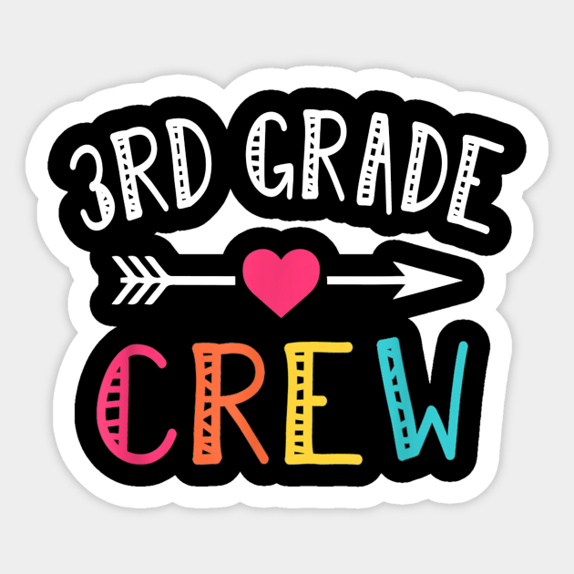 Third Grade Teacher Sticker Stickers Stickers, Labels & Tags Paper ...
