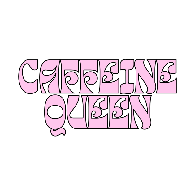 caffeine queen college girl pink aesthetic by Asilynn