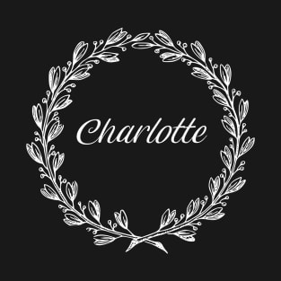 Charlotte Floral Wreath T-Shirt