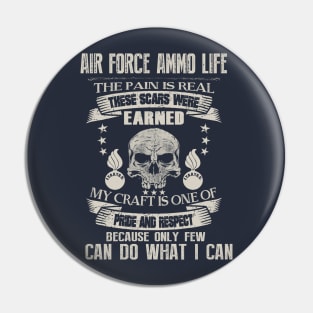Air Force Ammo Respect Pin