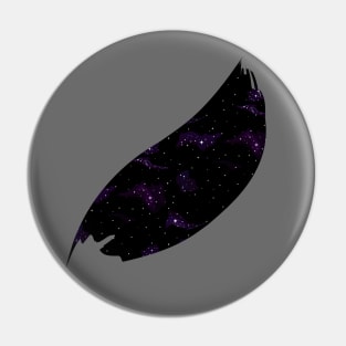 Space, universe, galaxy print. Pin