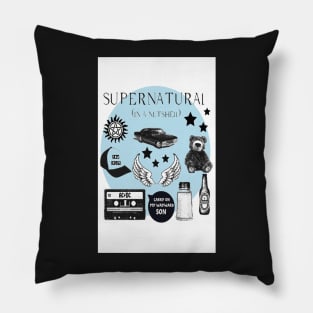 Supernatural in a Nutshell Pillow
