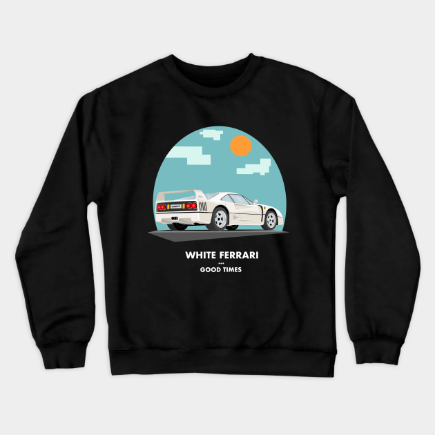 white ferrari shirt