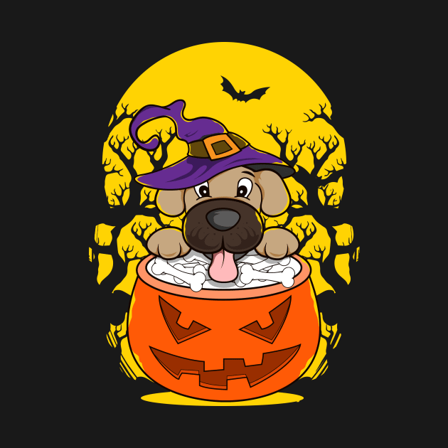 Halloween Puppy Wizard Cute Dog Obsessed by theperfectpresents