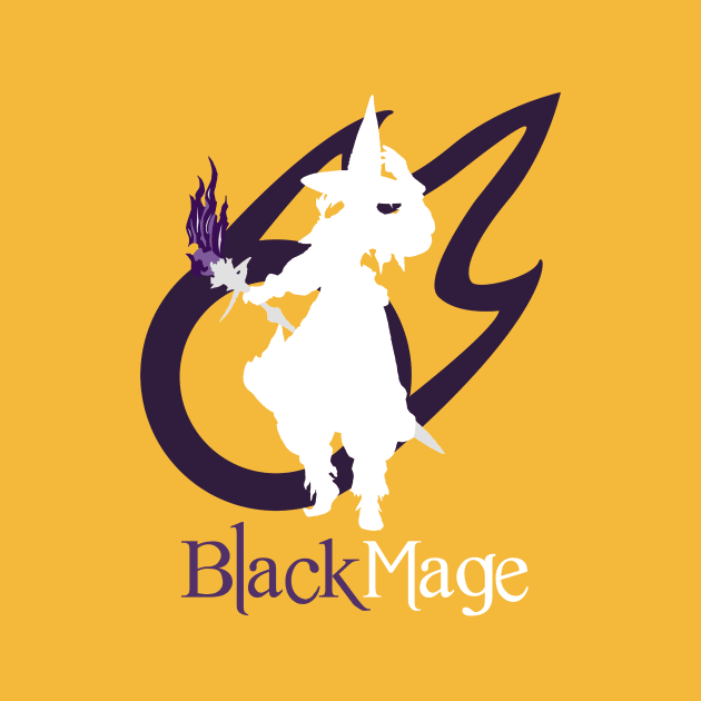 Black Mage - Final Fantasy XIV by degdesign