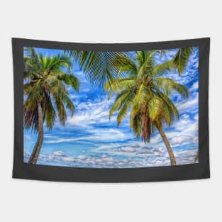 Palm Trees in South Florida Tapestry