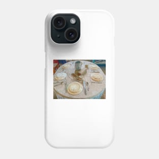 Dust Bowl Dinner Table Phone Case